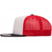 Кепка FlexFit 6005FW NO FOAM Trucker Black/White/Red Кепка FlexFit 6005FW NO FOAM Trucker Black/White/Red
