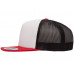 Кепка FlexFit 6005FW NO FOAM Trucker Red/White/Black