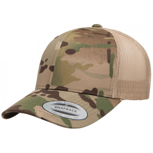 Кепка FlexFit 6606MC Retro Trucker - Multicam Khaki Кепка FlexFit 6606MC Retro Trucker - Multicam Khaki