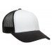 Кепка FlexFit 6606W Retro Trucker - Black/White/Black
